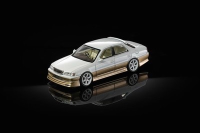 Mortal 1:64 JDM Cresta JZX100 Diecast WhiteGold VIP Custom