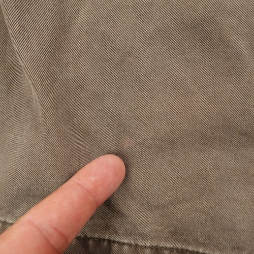 J Crew Pants Mens 34X32 Brown Chino Trousers Broken In Straight Skate Grunge Y2K - Picture 15 of 18