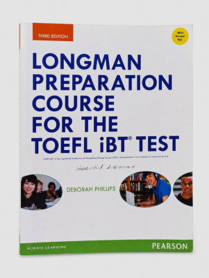 Pearson Longman Preparation Course TOEFL iBT 3rd Ed Deborah Phillips Answer Key
