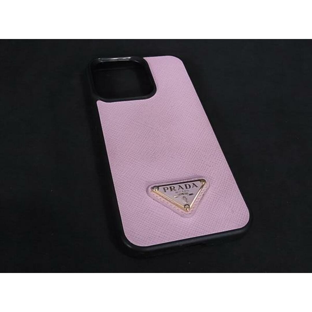 PRADA Saffiano Leather iPhone13 Pro Compatible iPhone Case