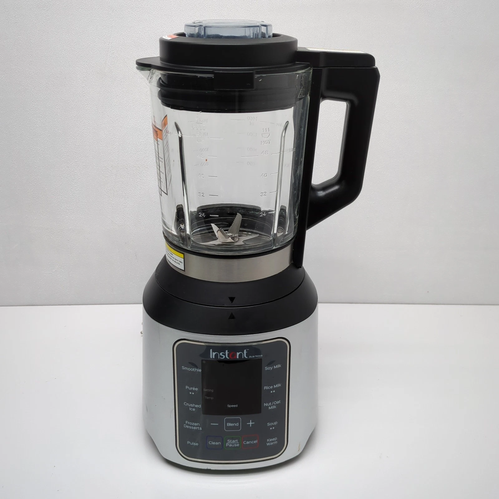Instant Ace Nova Cooking & Beverage Blender Hot & Cold 56 OZ 1000W- WORKS
Opens in a new window or t