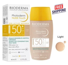 Bioderma Photoderm Nude Touch Light Tint Mineral Sunscreen SPF50+ 40ml Exp 05/27