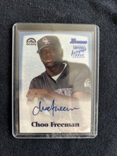 Choo Freeman  Certified Autograph Signature Auto Card (Inventory #A)