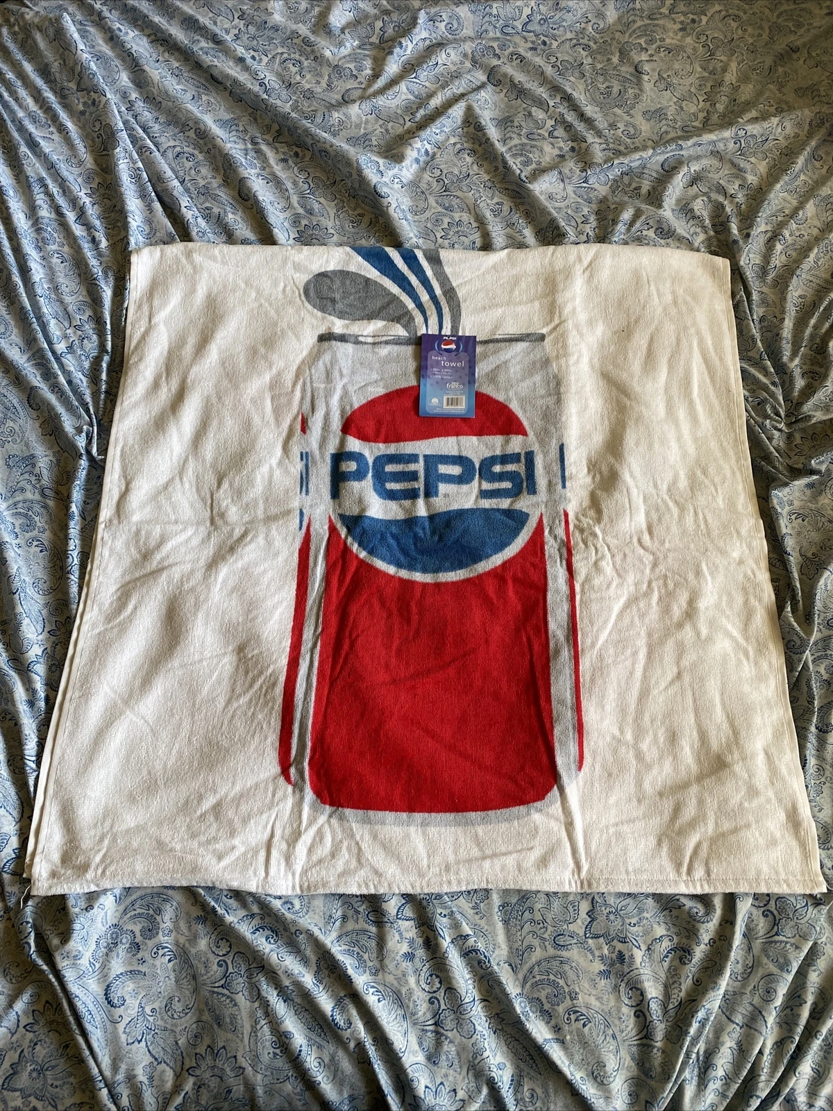 Pepsi beach towel hotsell