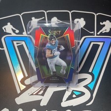 2021 Panini Select Red Blue Die-Cut Prizm RC #194 Luke Farrell (F)