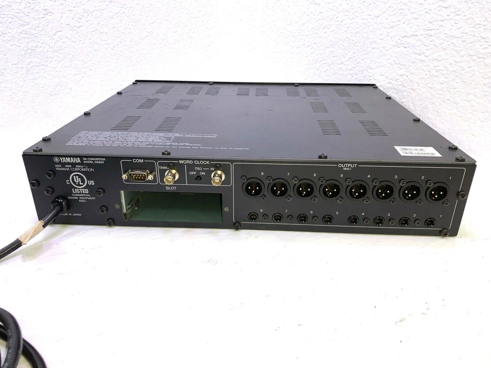 Yamaha DA 824 DA Converter, 8 Channel - Image 3 of 4