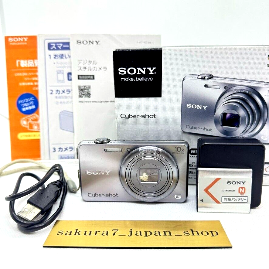Sony Digital Camera Cyber-shot DSC-WX200 Silver Japanese Sony Digital Camera Cyber-shot DSC-WX200 Silver Japanese