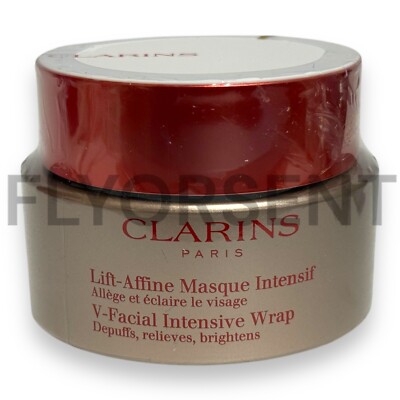 Clarins V Facial Intensive Wrap Depuffs / Relieves / Brightens ~ 2.5 oz ~ BNIB