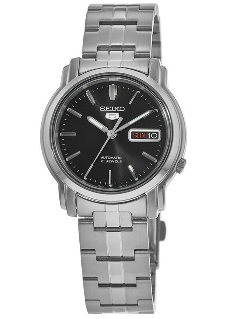 Seiko 5 Men's Black Watch - SNKK71K1 for sale online | eBay