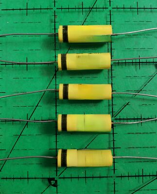 Capacitors Film Axial WMF1S1 CORNELL DUBILIER .01uf 100v 20% Audio 5pcs