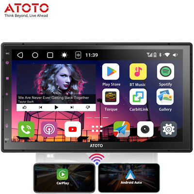 ATOTO 2Din 7'' S8 Car Stereo for VOLKSWAGEN ChatGPT AI GPS Navi SiriusXM 4G Radio