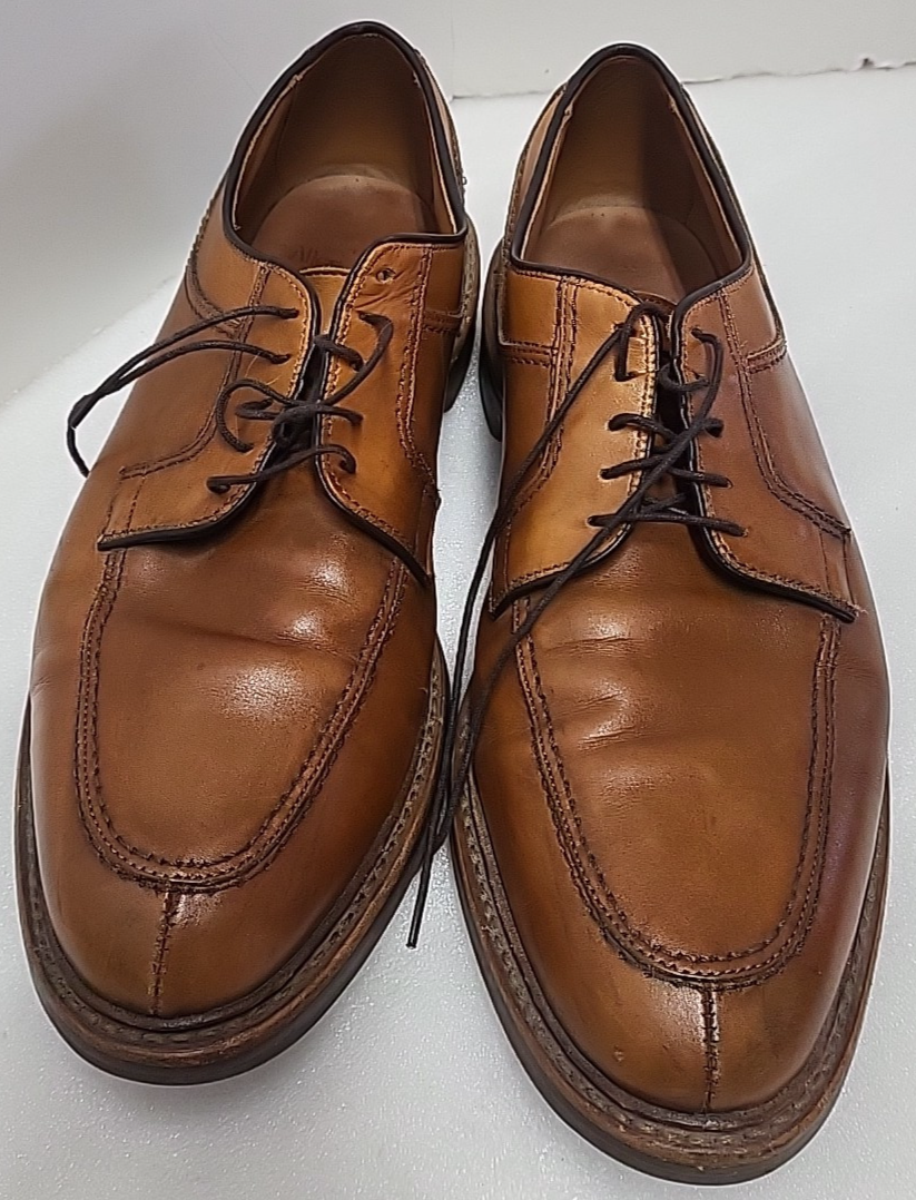 SAOLA Scarpe eleganti Allen Edmonds Norse Split Toe Derby da uomo 11 5 D marroni made in USA