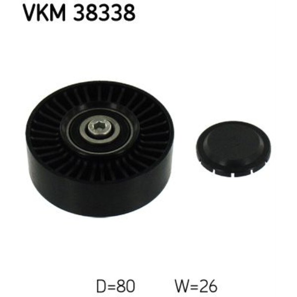 SKF Umlenk FüHrungsrolle Keilrippenriemen FüR BMW X5 3.0D Xdrive35D X6-image