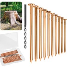 Copper Nails for Killing Trees Stump Root Copper Nails with Drill Stump Remov...