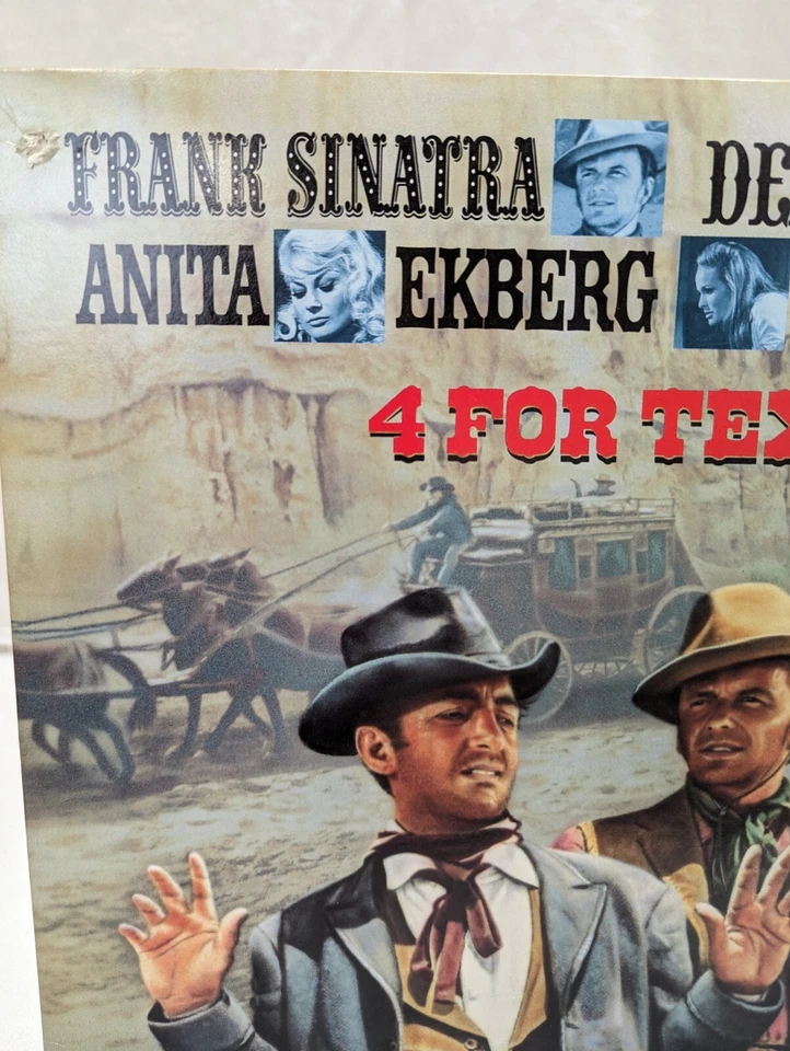 4 For Texas Digitally Processed Extended Play Laserdisc Warner Home Video 1991 - Image 2 of 4