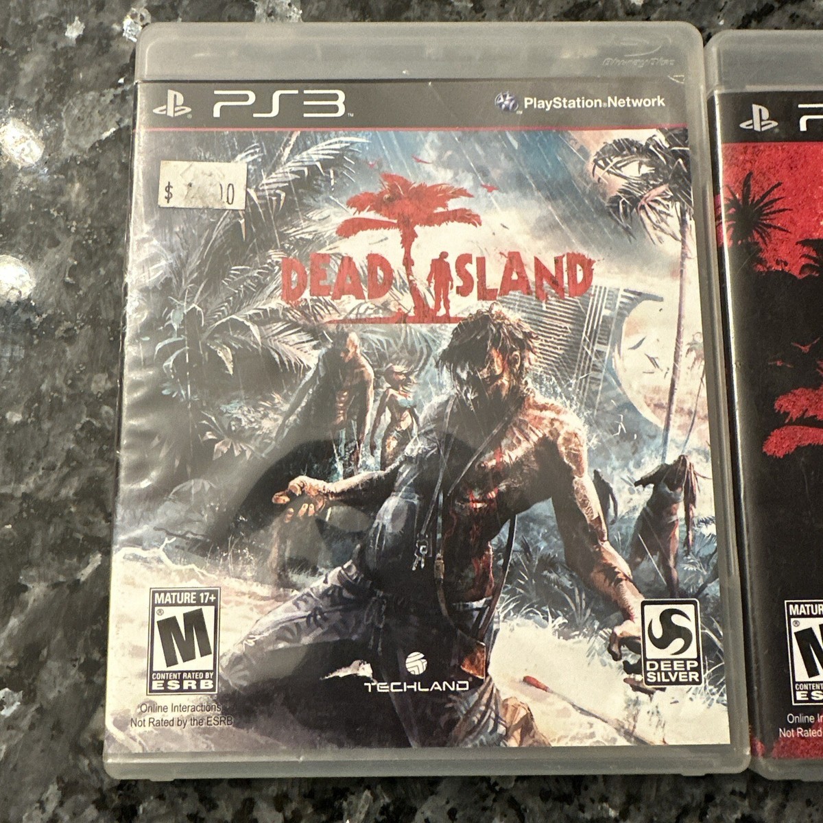 DEAD ISLAND & DEAD ISLAND RIPTIDE PS3 2-GAME COMBO LOT BUNDLE