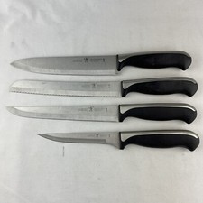 J A Henckels International Fine Edge Synergy Stainless Knife Lot Chefs Bread