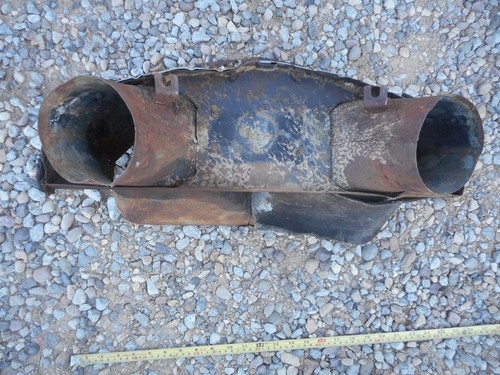 1953 Mercedes Benz W187 Radiator Grill Top Front Vent Duct air heat - Picture 9 of 12