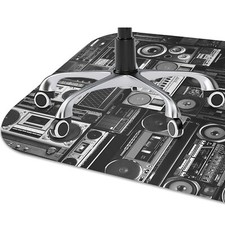 Old School Boombox Furniture Floor Protector Mat Under Chair Desk  140x100