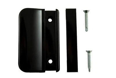 NÜßING GMBH Terrassentürgriff Balkontürgriff Ziehgriff Kunststoff Dunkel Braun