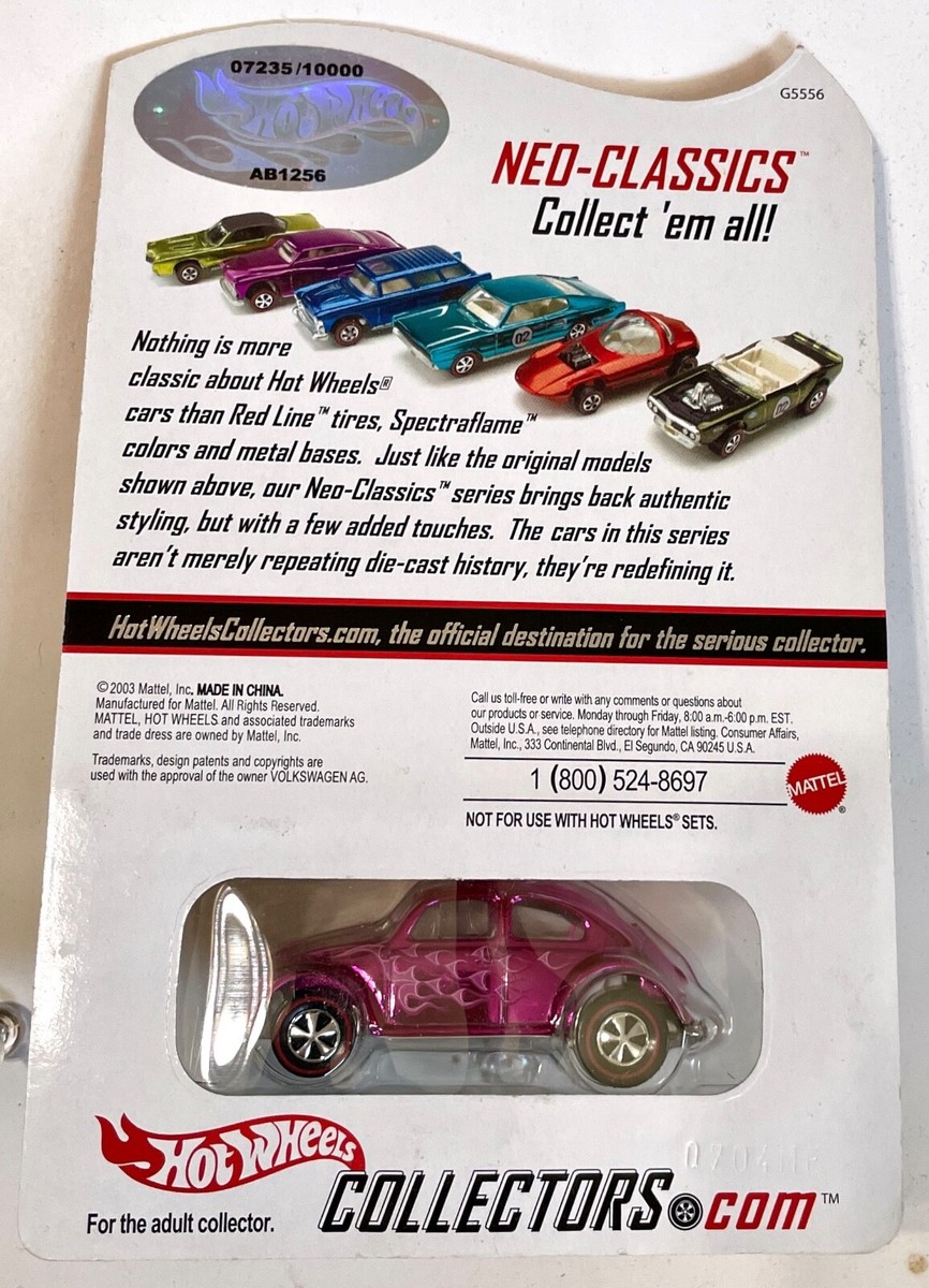ミニカー Neo Classics Red Line VW Bug 2004 RLC Hot Wheels 2004 RLC Pink VW Bug Special Edition | eBay