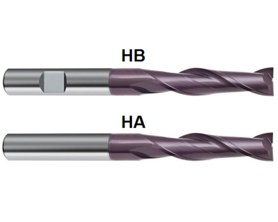 Gühring VHM Hartmetall Fräser D=3–12 Mm – Radius- & Langlochfräser, Z=2, TiAlN-beschichtet, Made In Germany