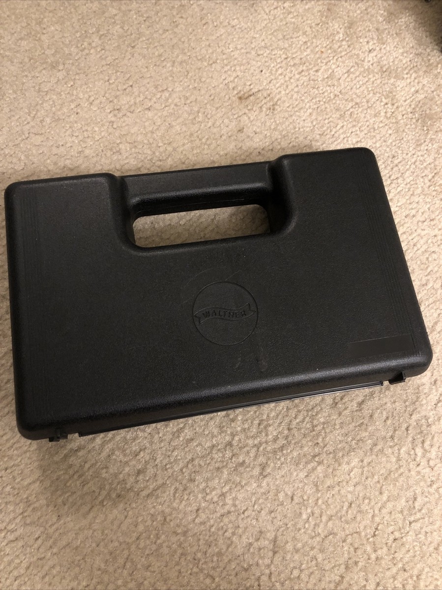 Walther ハードケース ブラック Walther P22 Original Factory Hard Shell Case 22 Used | eBay