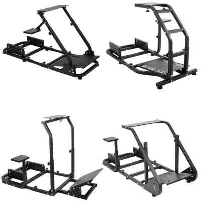 USED-Racing Wheel Stand fit Logitech G25 G27 G29 G920 G923 Thrustmaster  No Seat