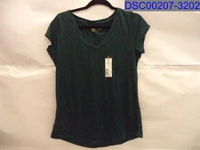Xersion, Women's Green T-Shirt, Size=M, Armpit to Armpit=20", Length=26"