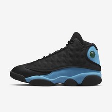Air Jordan 13 Retro Black University Blue Sneakers, Size 13 BNIB DJ5982-041