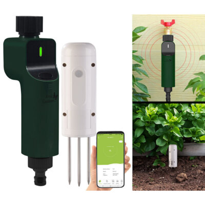 ZigBee-Bewässerungscomputer + Boden-Feuchtigkeits- & Temperatursensor