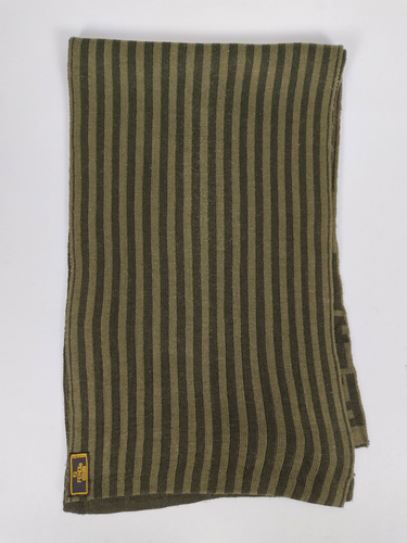 FENDI genuine vintage Green wool winter scarf scarves - Picture 4 of 6