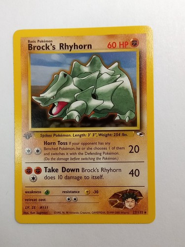 Pokemon Gym Heroes/Challenge, Neo Genesis 1st Ed. Rare Vintage Card NM YOU PICK: - Picture 21 of 63