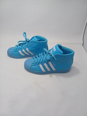 Adidas Kids Unisex Pro Model J B39373 BRCYAN/FTWWHT Size 5.5
