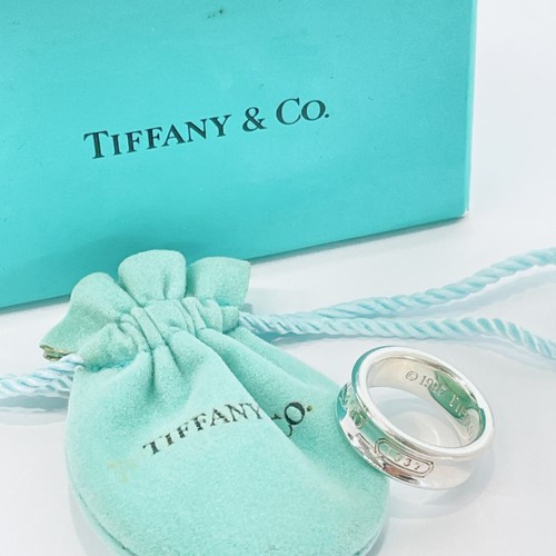 TIFFANY \u0026 CO 1837 Ring Logo Band 