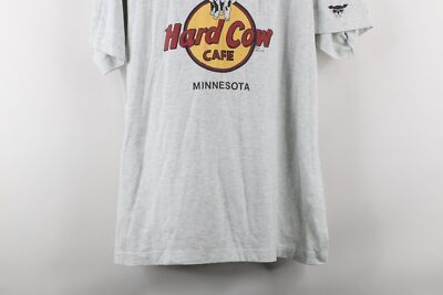 Vtg 90s Streetwear Mens XL Parody Hard Cow Cafe Short Sleeve T