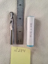 1 NEW FALCON /SGS 5/16" DIA CARBIDE END MILL USA BALL  2 FL. 7/8" LOC (N284)
