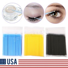 Dental Disposable Micro Brush Teeth Applicators Eyelash Extension Make up