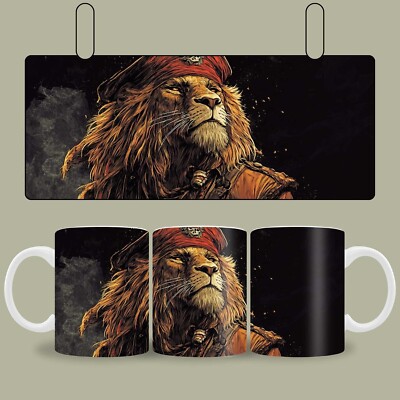 Kaffeetasse Neonlicht Wolf Tasse Kaffeebecher Geschenk Keramik