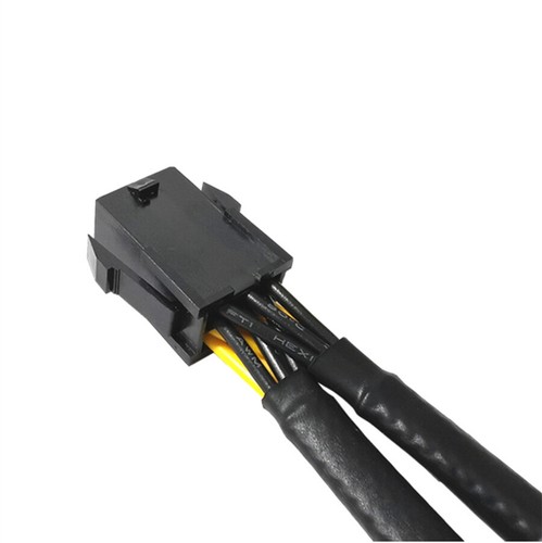 10× PCI Express 6-pin to Dual 8-pin (6+2 pin) GPU Video Card Power Adapter Cable - 第 8/10 張圖片