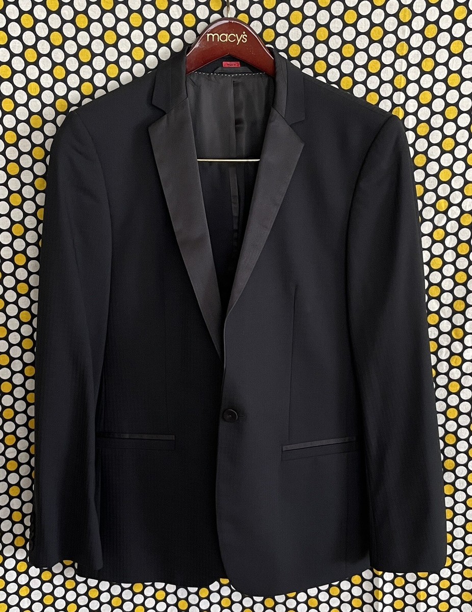 Hugo Boss Red Label Adrianus/Hilaro Black One Button Textured