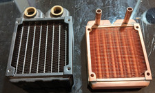 Set of 2 Small Copper Heat Exchangers - Never Used