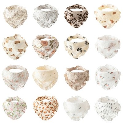 Comfortable Baby Neck Cover Functional & Style Baby Bibs Cotton Bibs for Baby