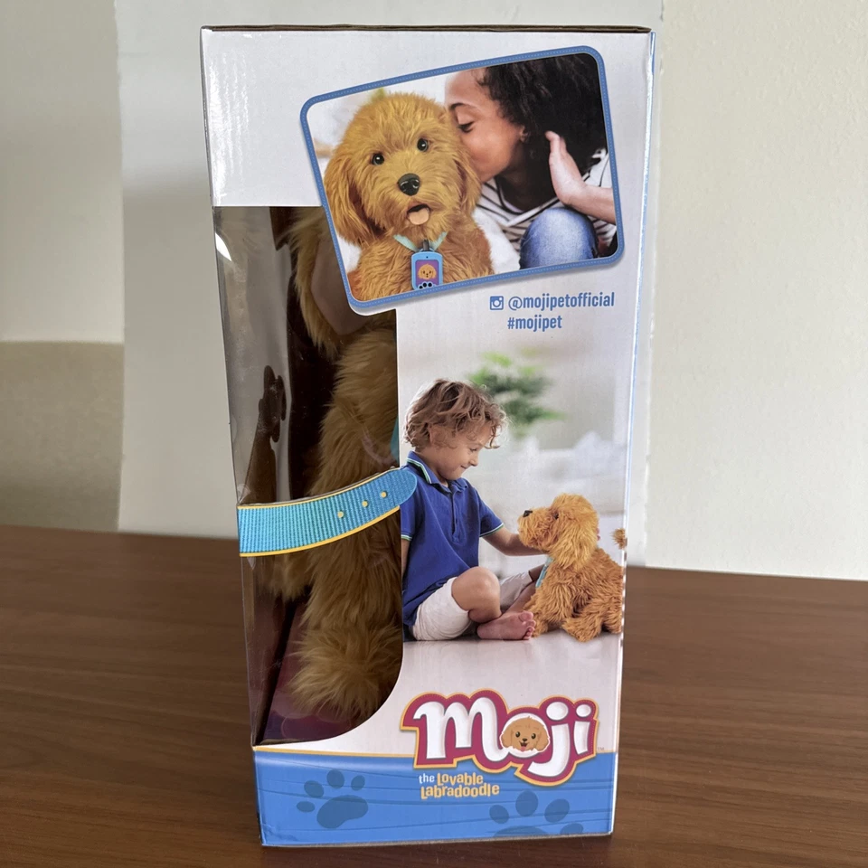 ¡NUEVO! Juguete interactivo para cachorros Moji The Lovable Labradoodle - 150+ reacciones Foto 2 de 4