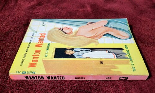 Vintage 1966 'Wanton Wanted' Nightstand Paperback Sleaze First Edition GGA - Picture 3 of 5