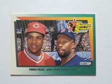 1992 Fleer Power Packs Barry Larkin / Kirby Puckett #704