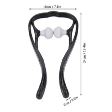 Hand Roller Neck Massage Tool For Deep Muscle Relaxation Massage For Office Work