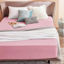 40cm/16" Fitted Sheet 200 Thread Count 100% Egyptian Cotton Extra Deep Bed Sheet