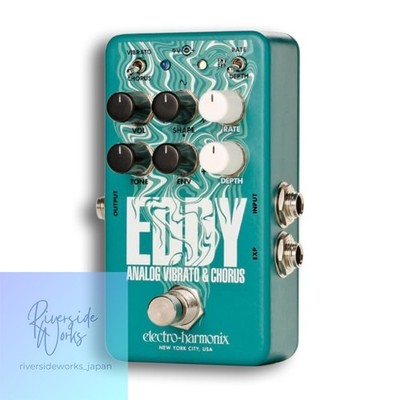 electro-harmonix EDDY Vibrato Chor Effekpedal für Gitarre