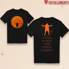 David Gilmour Luck And Strange In Concert 2025 Unisex T-shirt